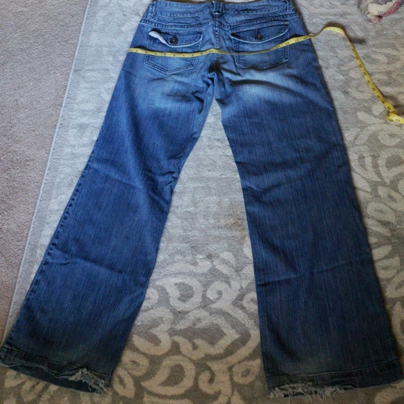 ●SOLD ON MERC●Aeropastale size 11/12 wide leg jean - Picture 8 of 8